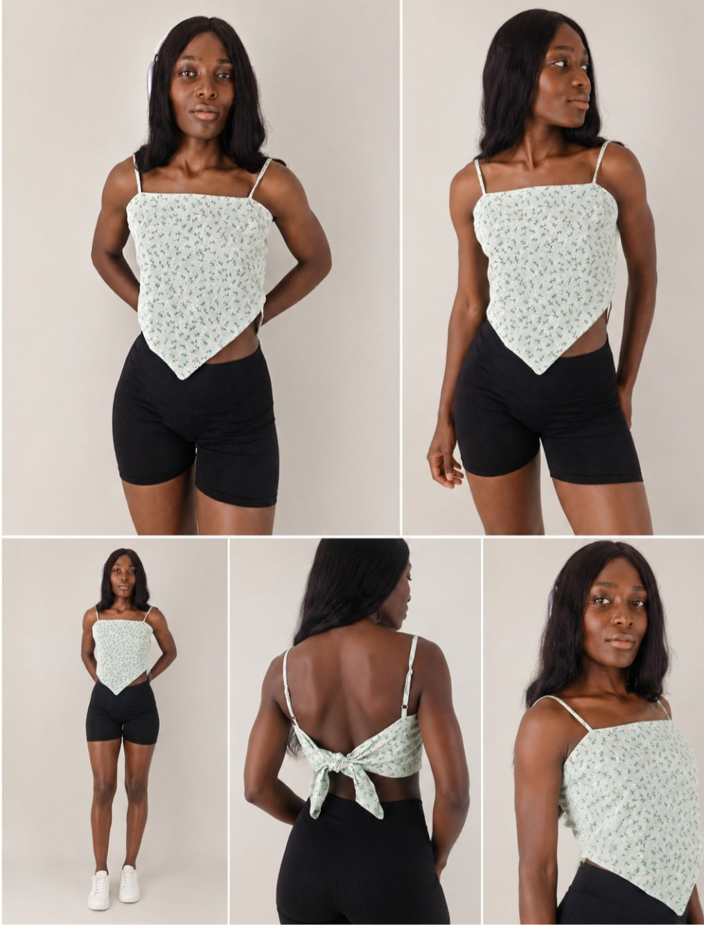 Top dos nu taille unique